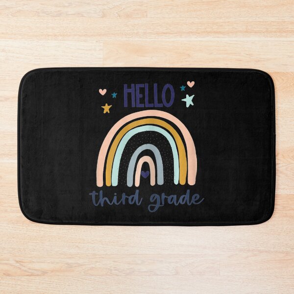 Item preview, Hello Third Grade Retro Rainbow Heart For 3Rd Teachers Girls  designed and sold by SimmonsNobl.
