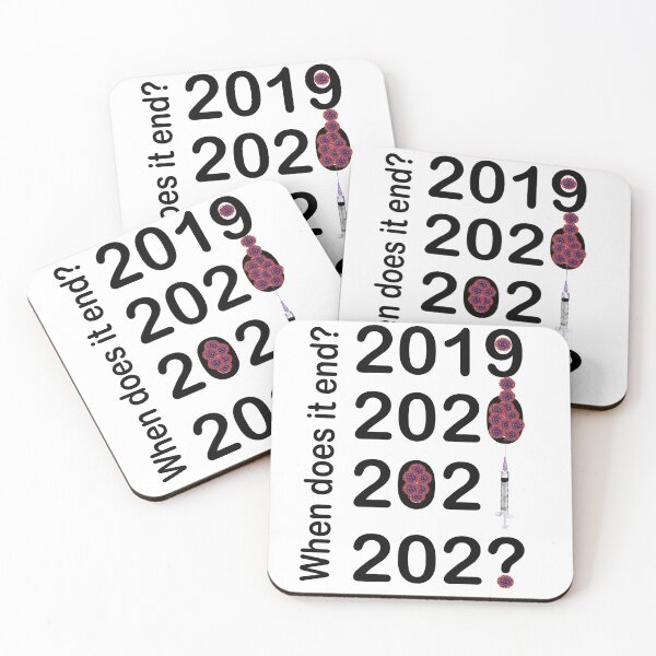 Item preview, Covid - When will it end?  ED01  designed and sold by Elisabeth Dubois.