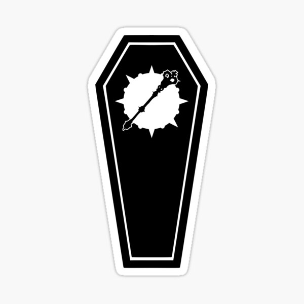 Vampire: The Masquerade Antitribu Ventrue Coffin Sticker