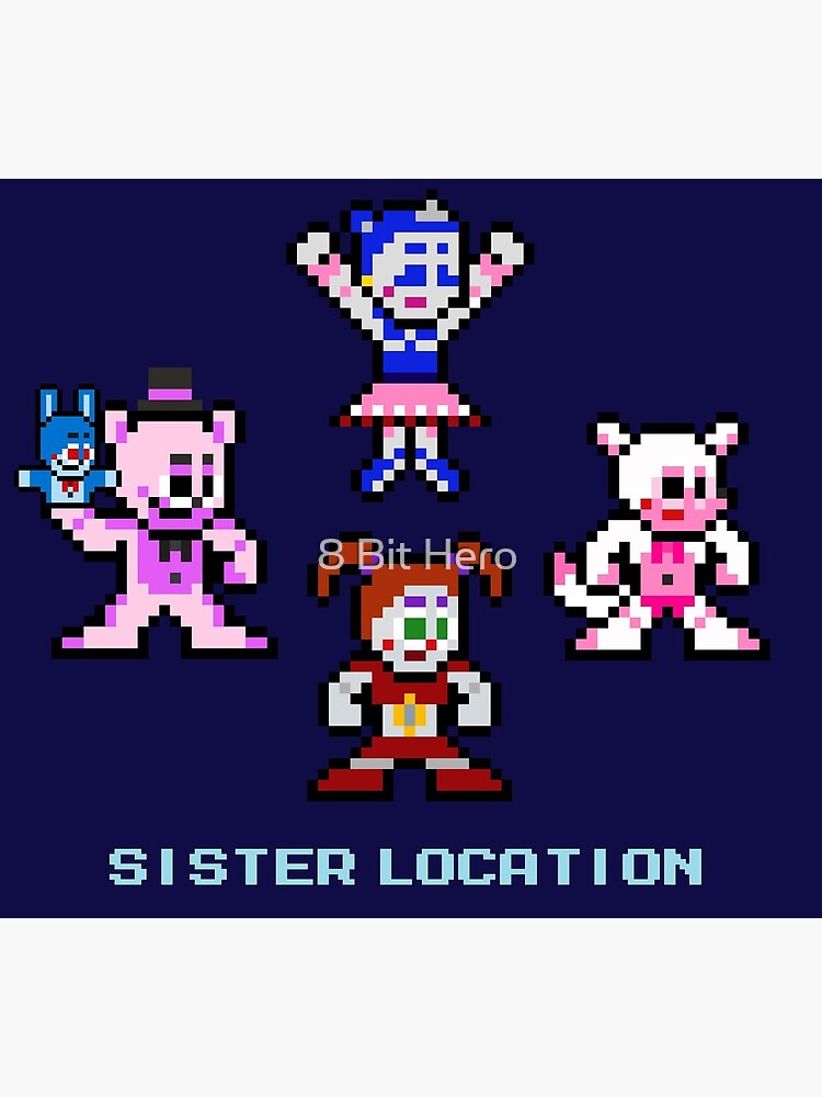 five nights at freddy's 8 bit