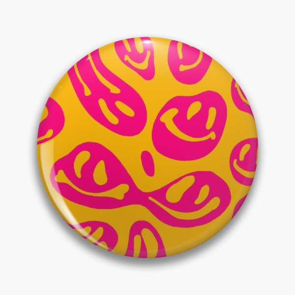Item preview, Pink smileys pattern designed and sold by OneginaEvgenia.