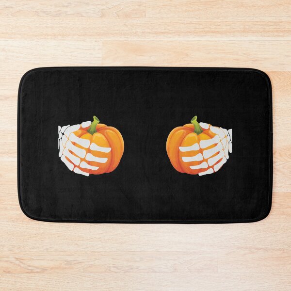 Item preview, Halloween Skeleton Hand - Skeleton Boobs, Skeleton Bra, Pumpkin Breast designed and sold by HStudioPrints.