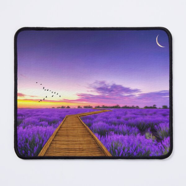 Item preview, Purple Path of Lavender designed and sold by FineArtography.