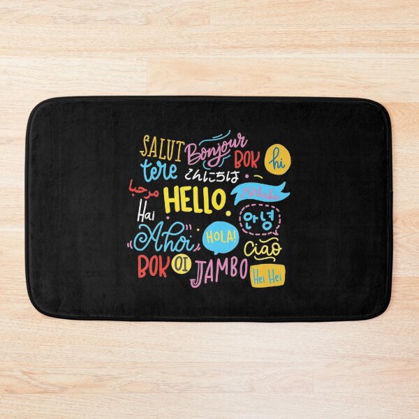 Item preview, Hello Word In Different Languages Travel And Teacher Gift  designed and sold by SimmonsNobl.