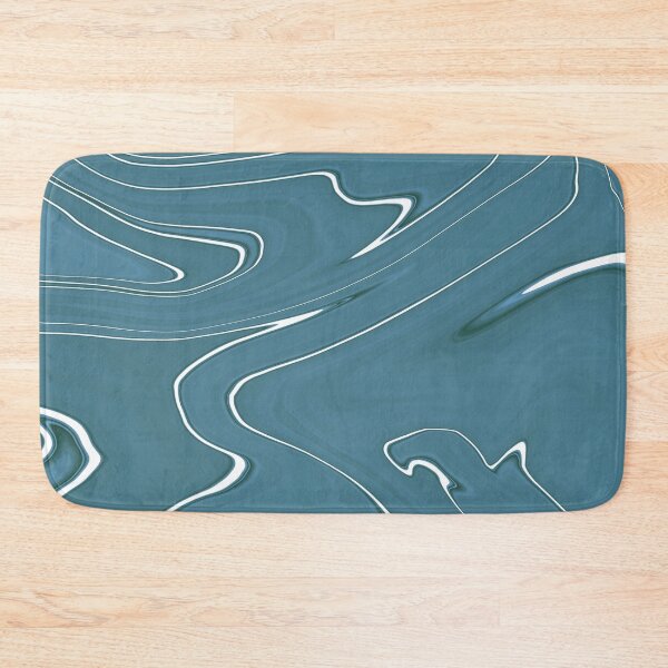Item preview, Blue and Black Liquid marble texture designed and sold by DMJPRINT.