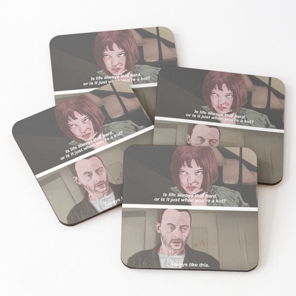 Item preview, Leon the Professional | Is life always this hard? designed and sold by hudaahuu.