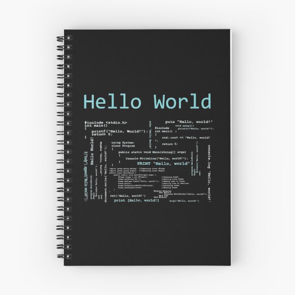 Artikelvorschau, Hallo Welt - Computerprogrammiersprachen entworfen und verkauft von SimmonsNobl.