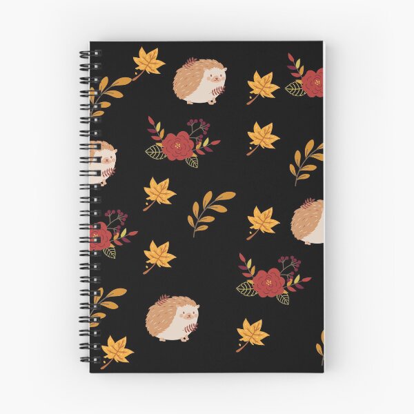 Item preview, Fall hedgehog and nature pattern designed and sold by Rosemariert.