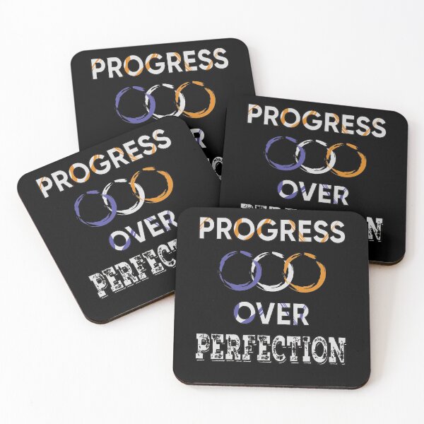 Item preview, Motivational Progress Over Perfection Back to School Teacher designed and sold by FridPix.