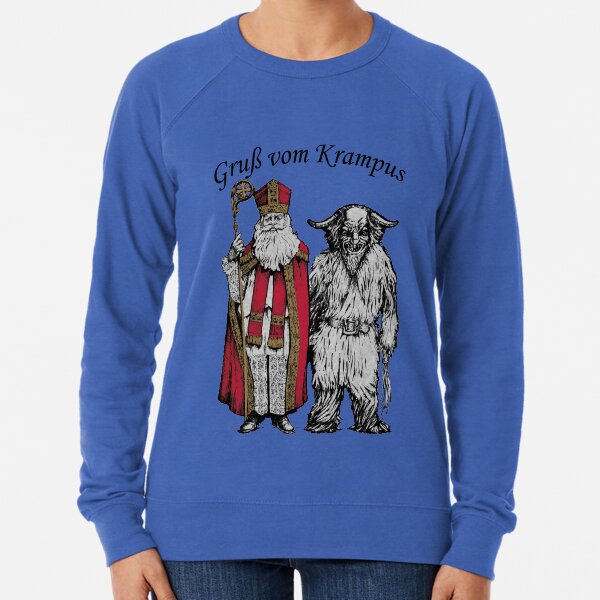 Gruss vom Krampus Lightweight Sweatshirt