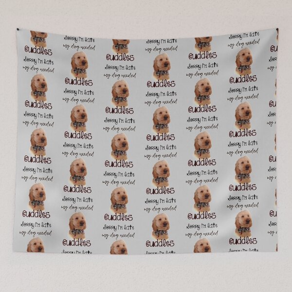 Item preview, Dog cuddles | funny dogs quote designed and sold by NathBros.