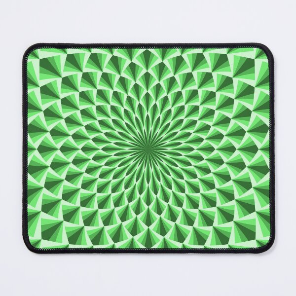 Item preview, Green Mandala 3D Effect and Optical illusion designed and sold by MandalaSoul.