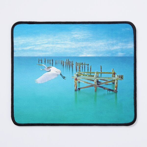 Item preview, Graceful Flight of the Egret designed and sold by FineArtography.
