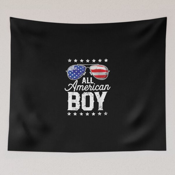 Item preview, All American Boy 4th of July Boys Kidsunglasses Family designed and sold by SemajshiMaah.