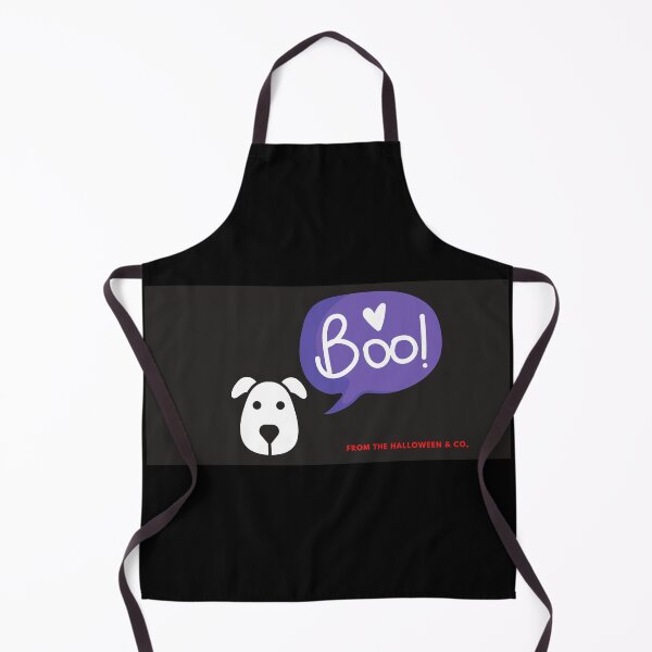 Item preview, Happy Halloween, simple cool Boo print, dog, funny Halloween, funny dog,cute dog designed and sold by juigx4s.