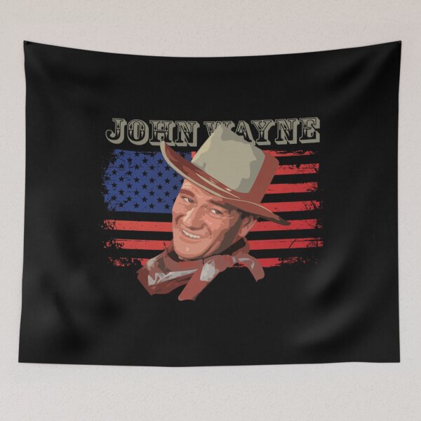Item preview, John Wayne T-ShirtMarion Robert Morrison as John Wayne ( Duke )  designed and sold by CorolaAtit.