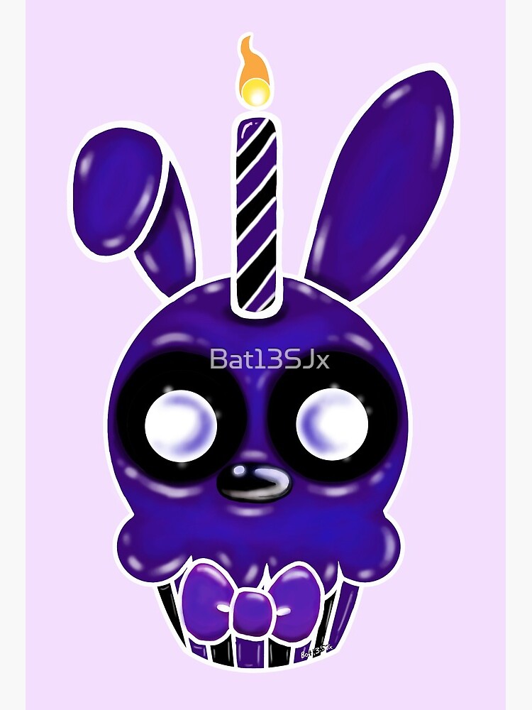 Five Nights at Freddy's Happy Birthday Cute Chica Bonnie Edible