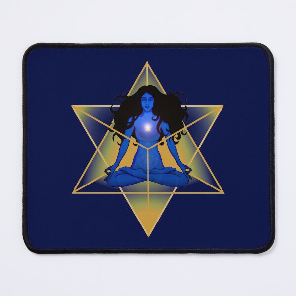 Item preview, Woman inside Merkabah designed and sold by MandalaSoul.
