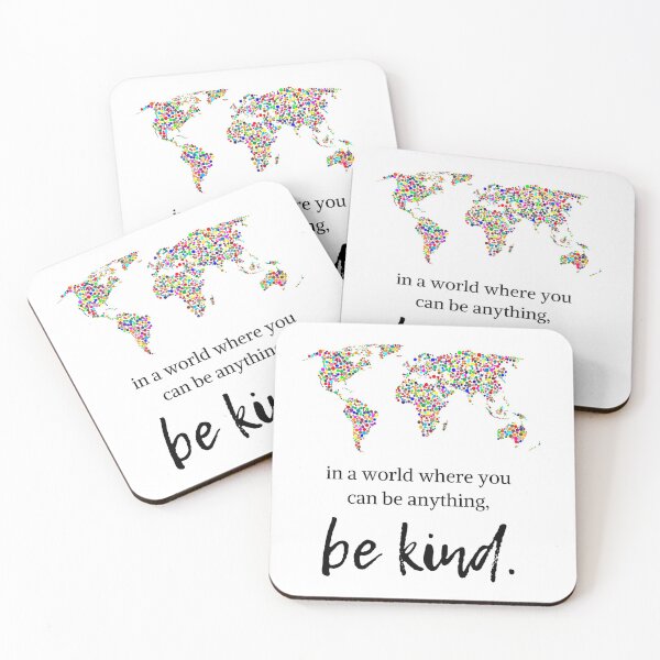 Item preview, In a world where you can be anything, be kind designed and sold by Brandy Foster.