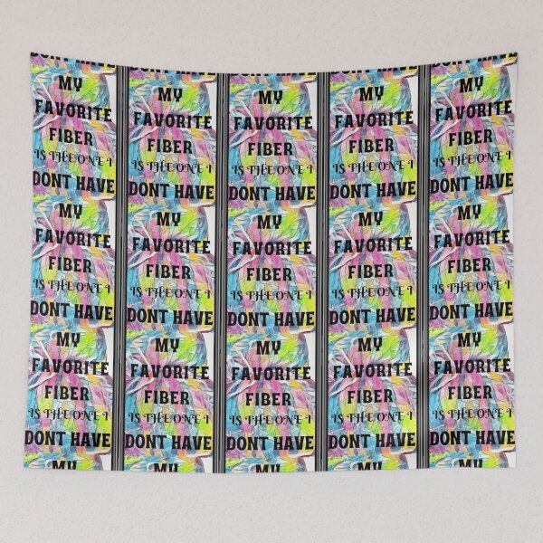 Item preview, My favorite fiber is the one I dont have  designed and sold by rhodabear.