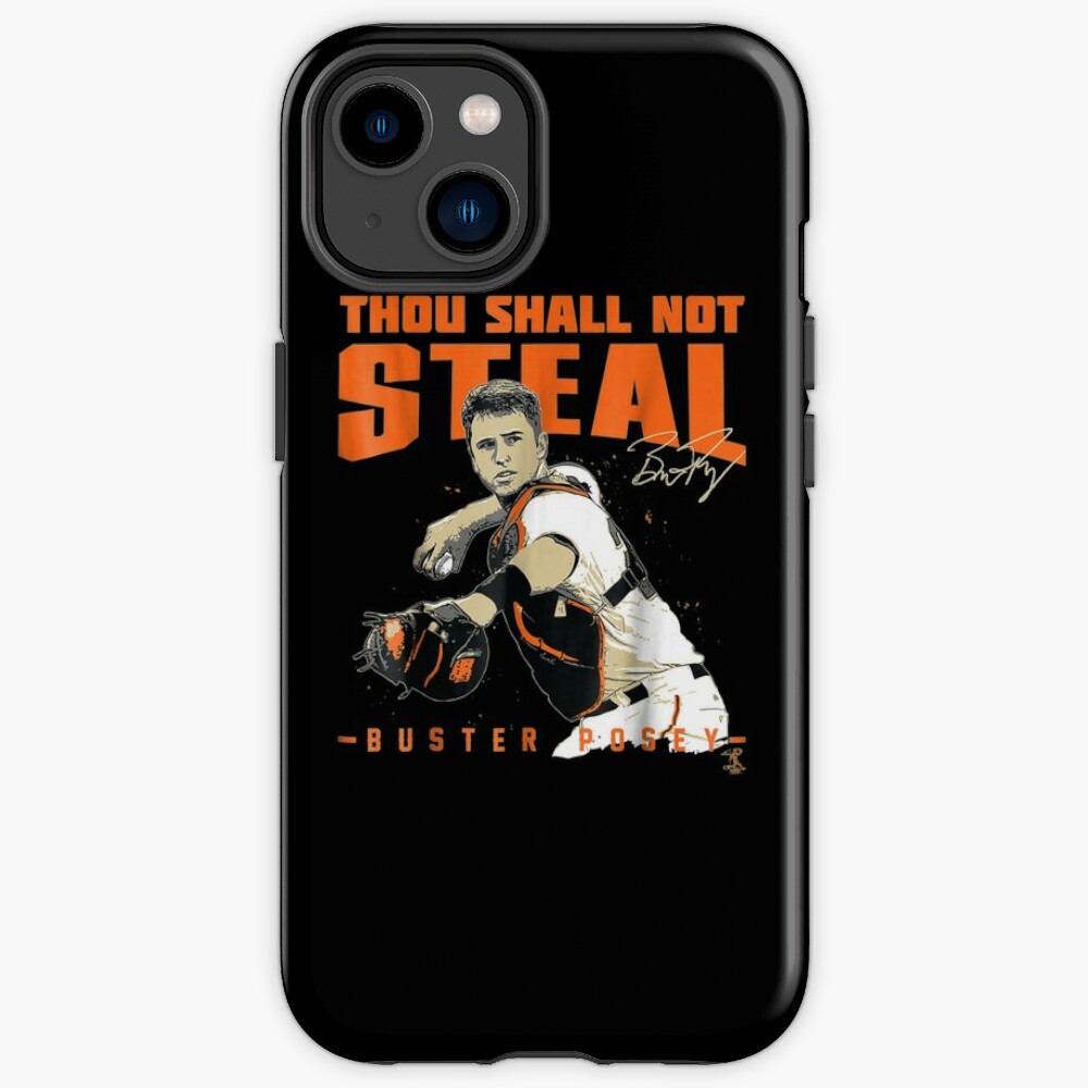 Buster Posey Thou Shall Not Steal Apparel | iPhone Case