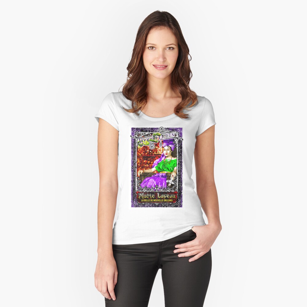Item preview, Fitted Scoop T-Shirt designed and sold by unclegertrude.
