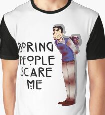 Dandy Mott - White Background Graphic T-Shirt