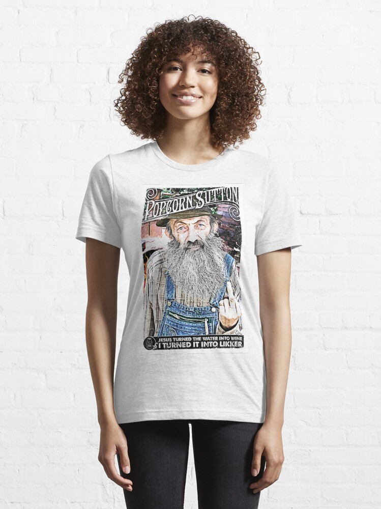 "Moonshine Popcorn Sutton " Tshirt for Sale by unclegertrude