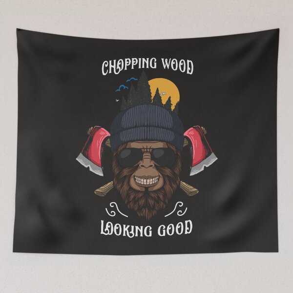 Item preview, Lumberjack Cartoon Woodworker Art For Logger designed and sold by MrEddie10.