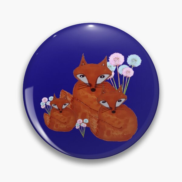 Item preview, Dandelion fox trio designed and sold by OllieandQuinn.