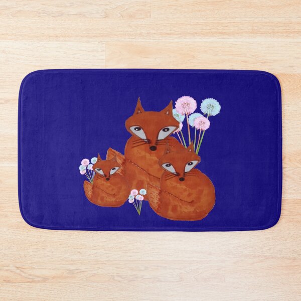 Item preview, Dandelion fox trio designed and sold by OllieandQuinn.