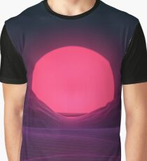 Neon Sunset Graphic T-Shirt