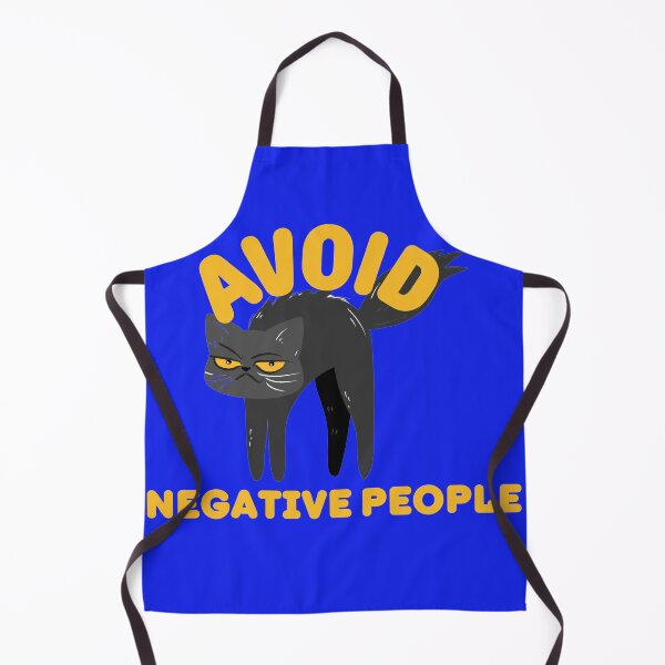 Item preview, Avoid Negative People - Silently Judging Cat designed and sold by BoozieHumor.