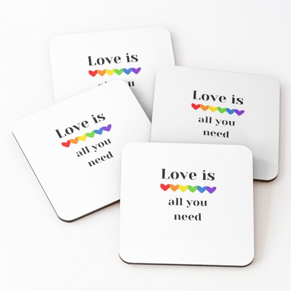 Item preview, LGBT Love is all you need designed and sold by pjdsigns.