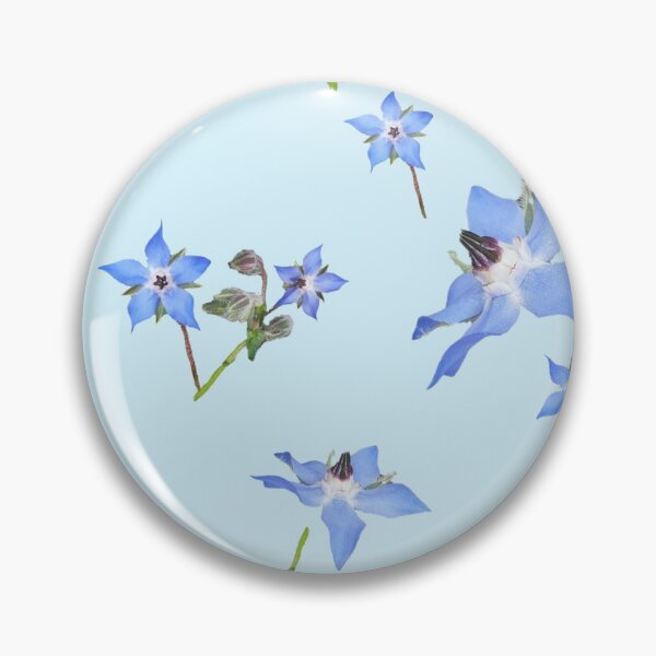 Item preview, Pretty borage blue  designed and sold by OllieandQuinn.