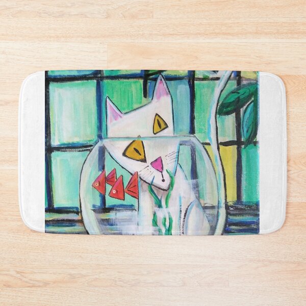 Item preview, Cat.Fish Original Art  designed and sold by CarolAnnsArt.