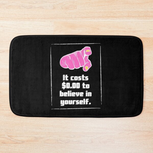 Item preview, It costs $ 0.00 to believe in yourself designed and sold by Boleirov.