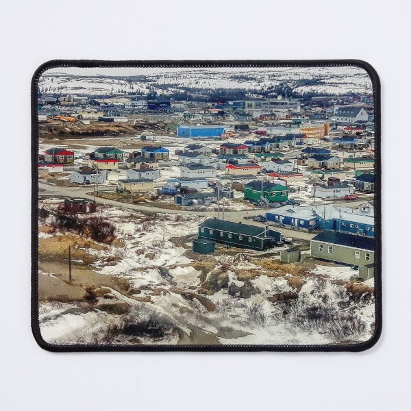 Item preview, City of Kuujjuaq from the air designed and sold by celinebisson.