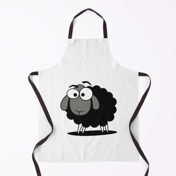 Item preview, Black Sheep Cartoon Funny designed and sold by BaoChien.