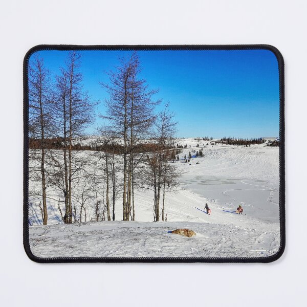 Item preview, Kids sliding on mountain-Kuujjuaq designed and sold by celinebisson.