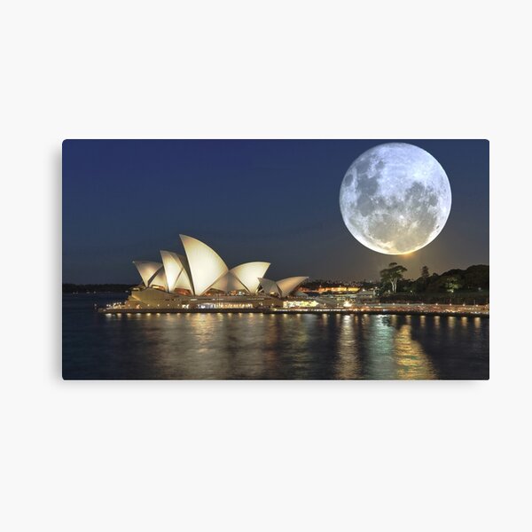 Item preview, Super moon over the Sydney Opera House Australia designed and sold by Gary Blackman.