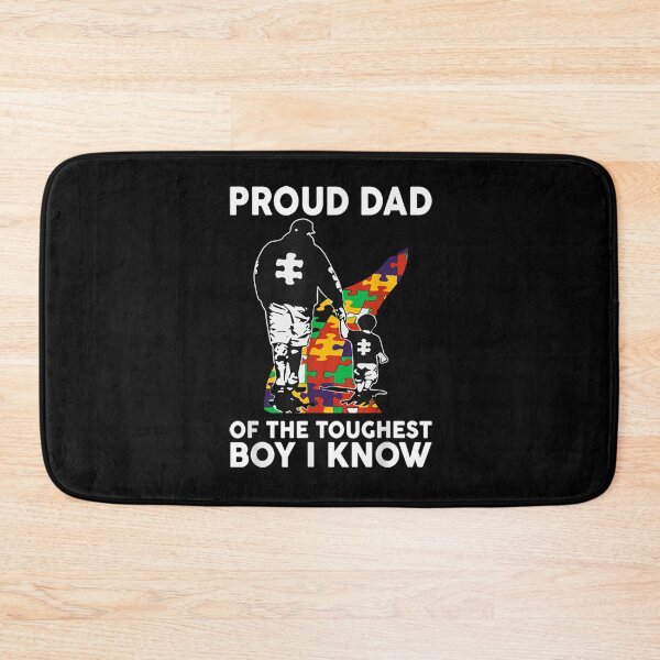 Item preview, Proud Dad Of The Toughest Boy I Know Autism Awareness designed and sold by KeeganshiAon.
