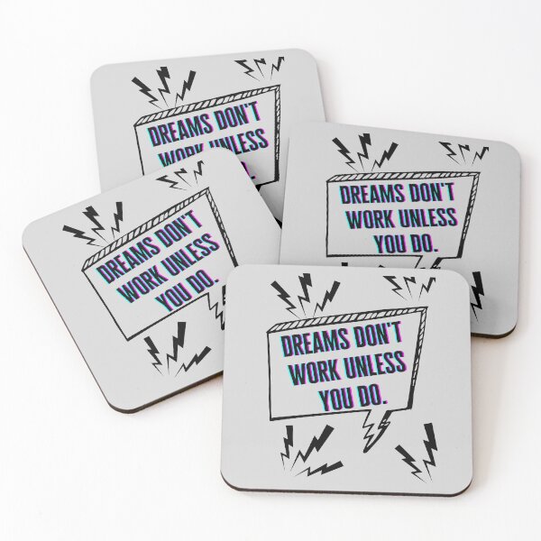 Item preview, Dreams don't work unless you do designed and sold by Boleirov.