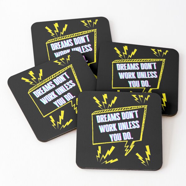 Item preview, Dreams don't work unless you do designed and sold by Boleirov.