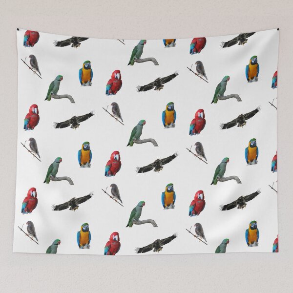 Item preview, Happy tropical birds designed and sold by fhodgson.