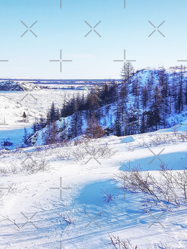 "Mountain view in KuujjuaqNunavik" Poster for Sale by celinebisson