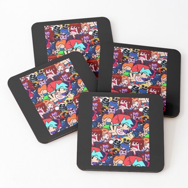 Item preview, Friday Night Funkin Collage designed and sold by BaoChien.