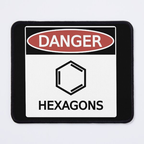 Item preview, Danger: Organic Hexagons designed and sold by eigenmagic.