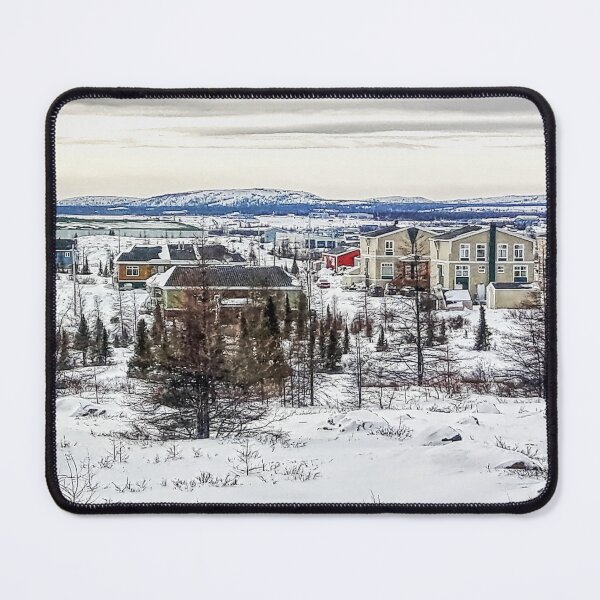 Item preview, City of Kuujjuaq, Nunavik as seen from the air designed and sold by celinebisson.