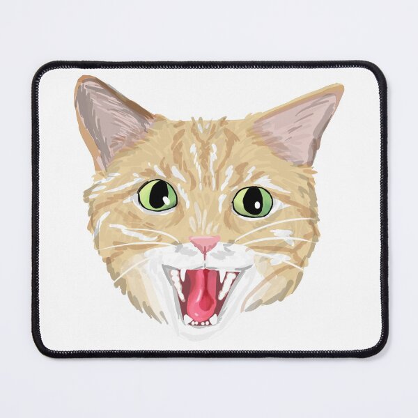 Item preview, Orange tabby cat hissing designed and sold by michelleachan.